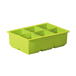 Avanti Ice Cube Tray 6cup Green Silicone