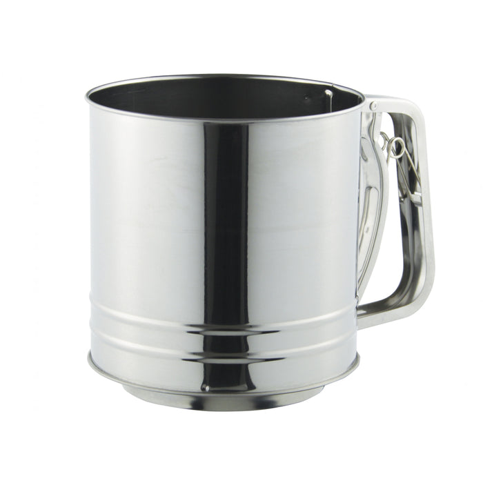 Avanti Stainless Steel Flour Sifter with Squeeze Handle