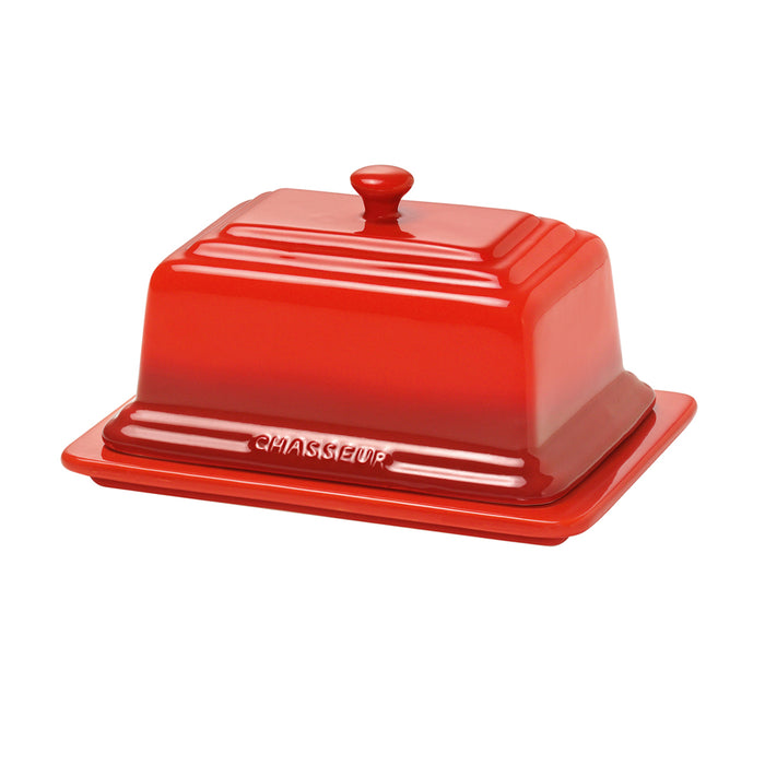 Chasseur Butter Dish Red